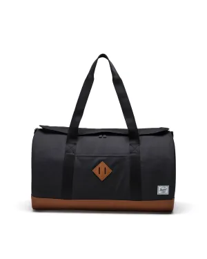 Herschel Heritage™ Duffle - 40L - Black/Saddle Brown
