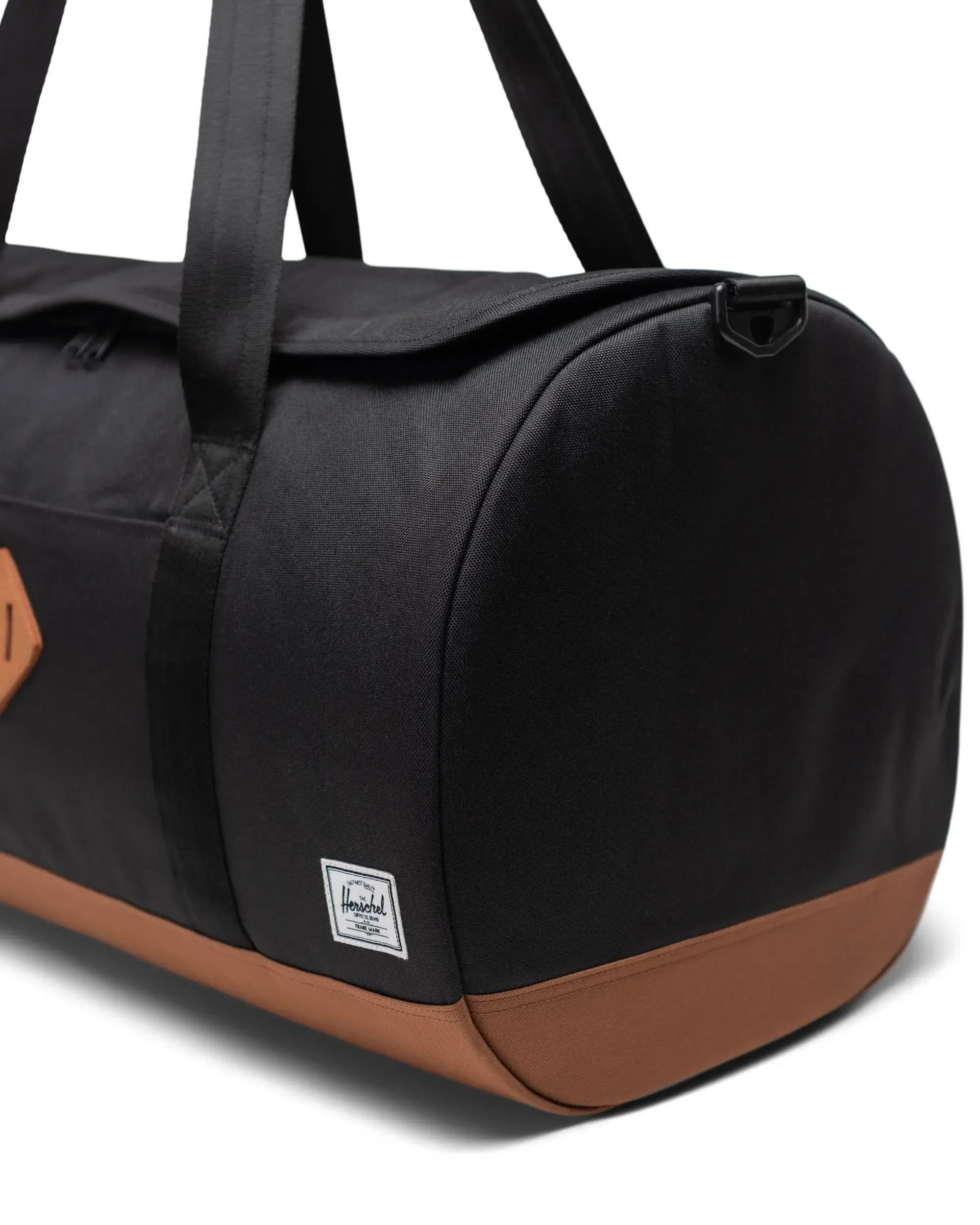 Herschel Heritage™ Duffle - 40L - Black/Saddle Brown