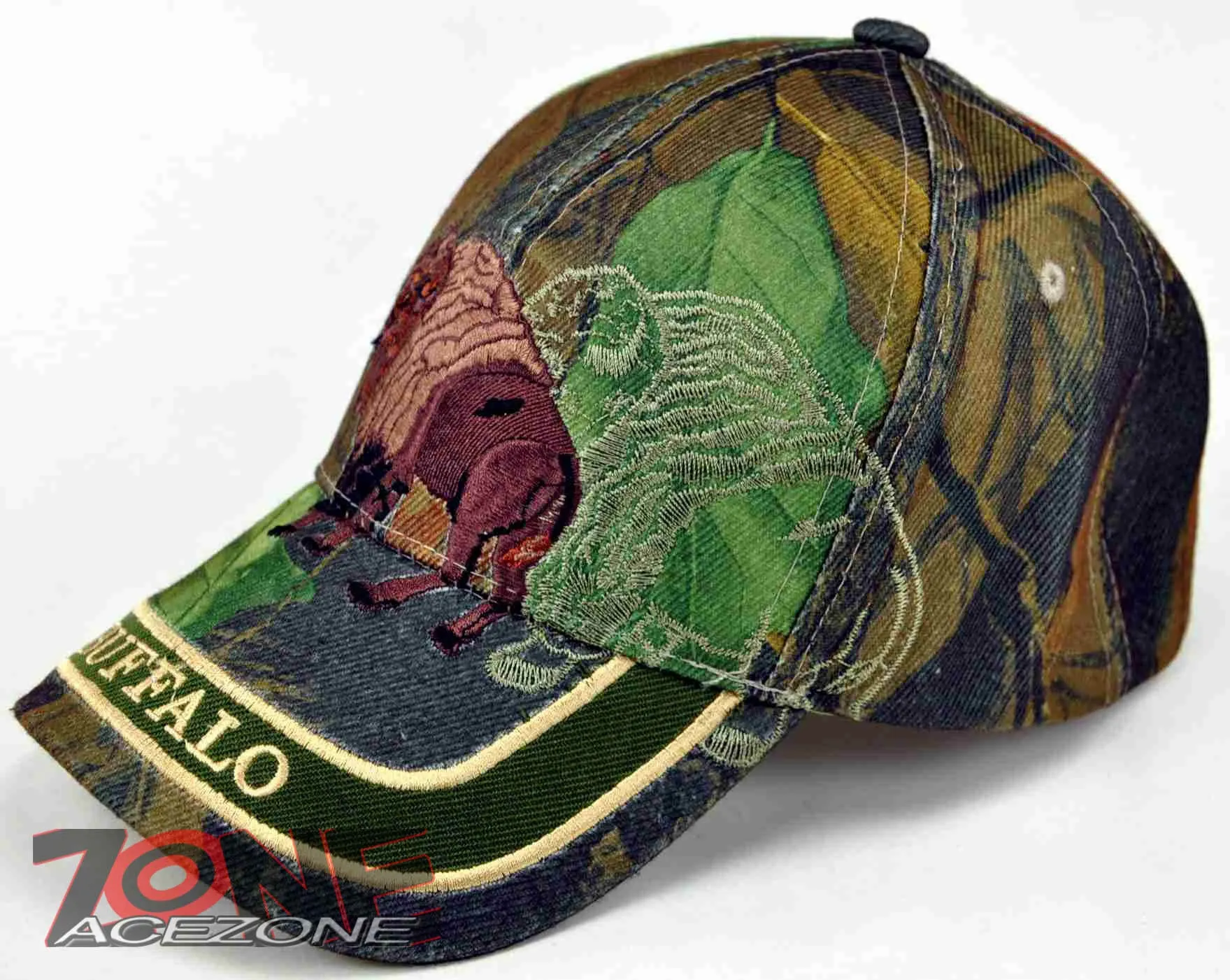 HUNTER BUFFALO OUTDOOR SPORTS CAP HAT CAMO CAMO