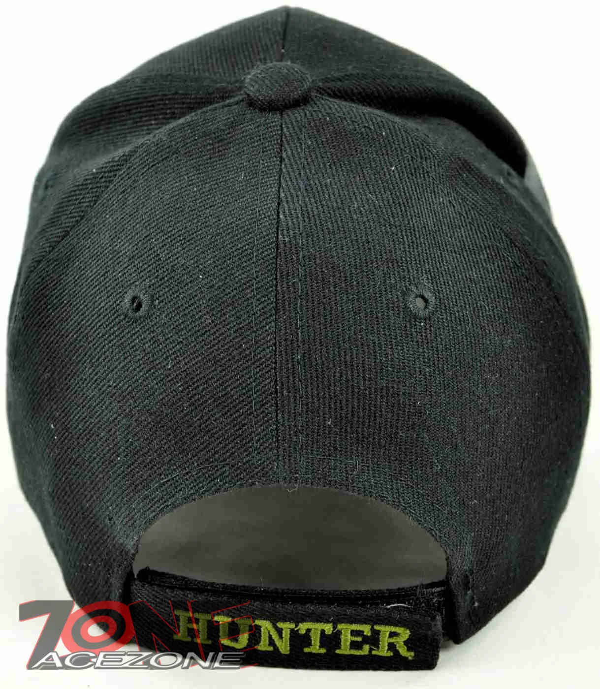 HUNTER LIVE TO HUNT DEER BUCK OUTDOOR SPORTS CAP HAT BLACK