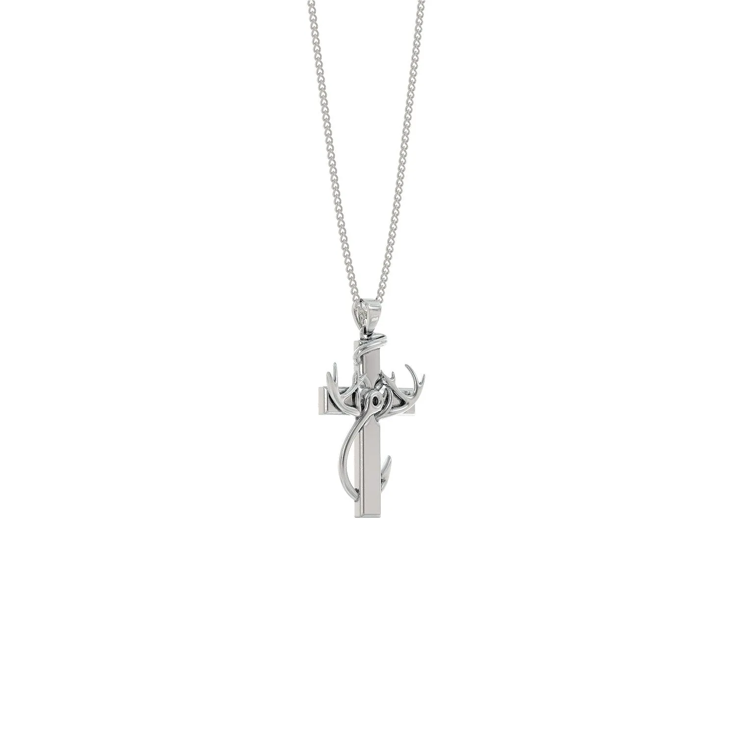 Hunting, Faith & Fishing Pendant Necklace