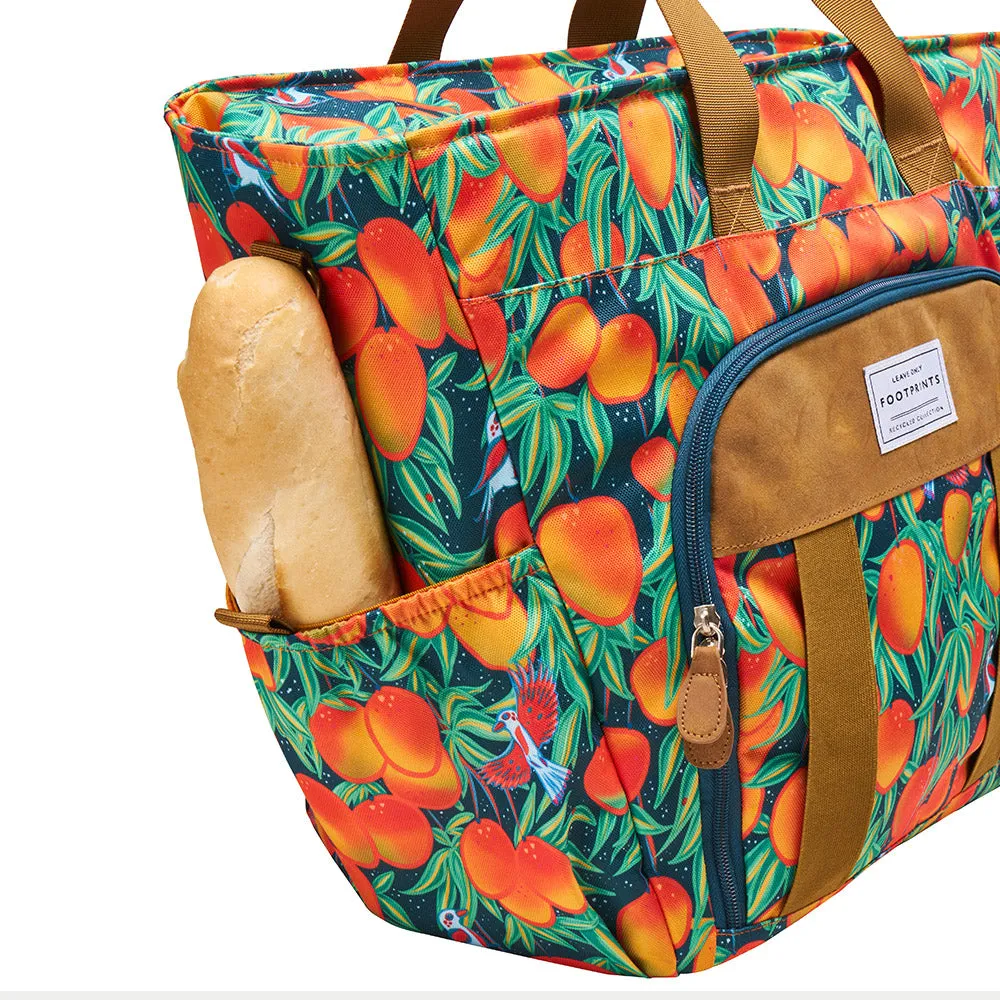 IceMax 'Leave Only Footprints' Recycled ♻️ Picnic Coolbag Tote
