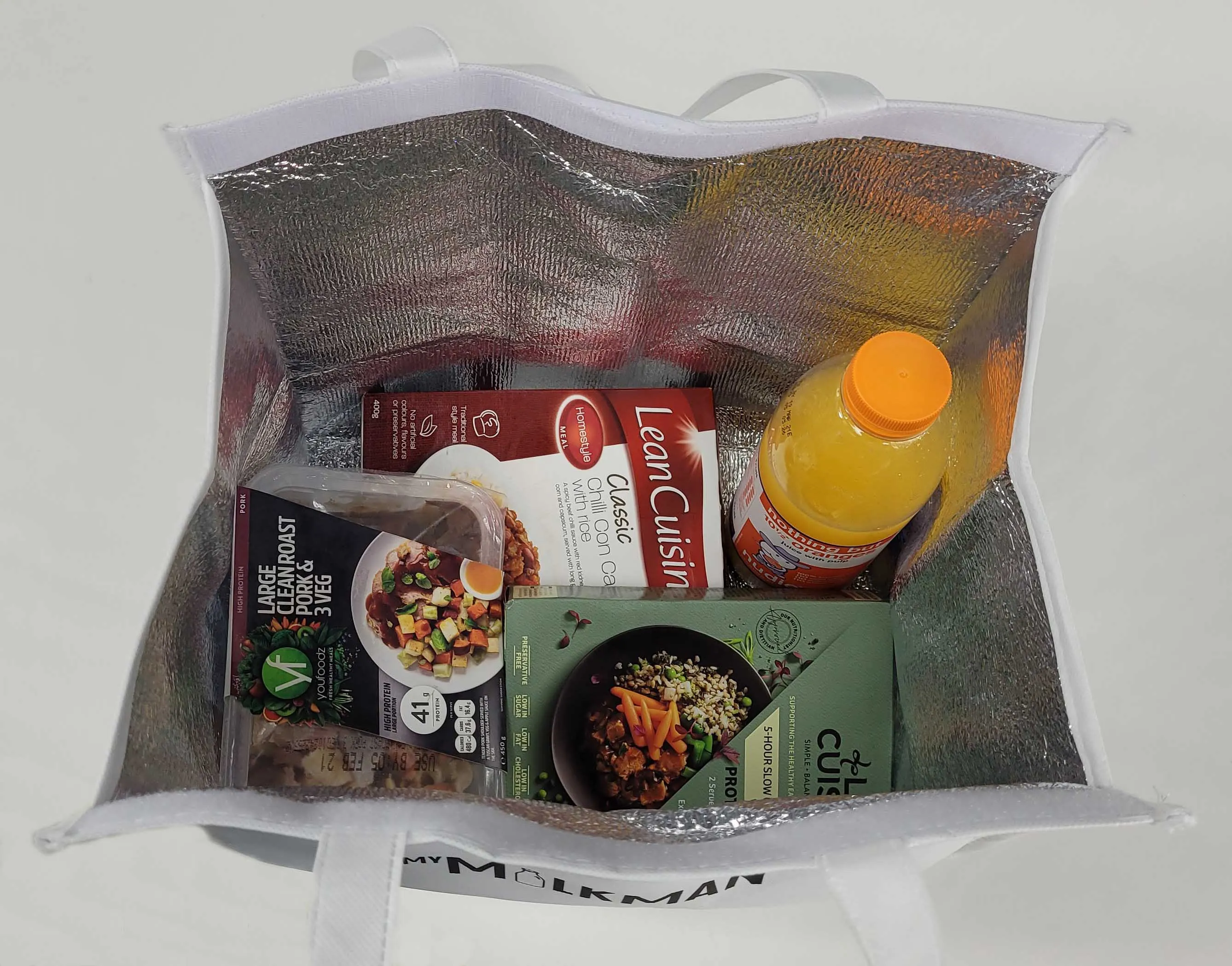 Insulated Shopping Bag (carton of 100 bags)