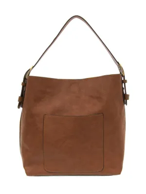 Joy Susan Classic Hobo Handbag- Walnut / Coffee Handle