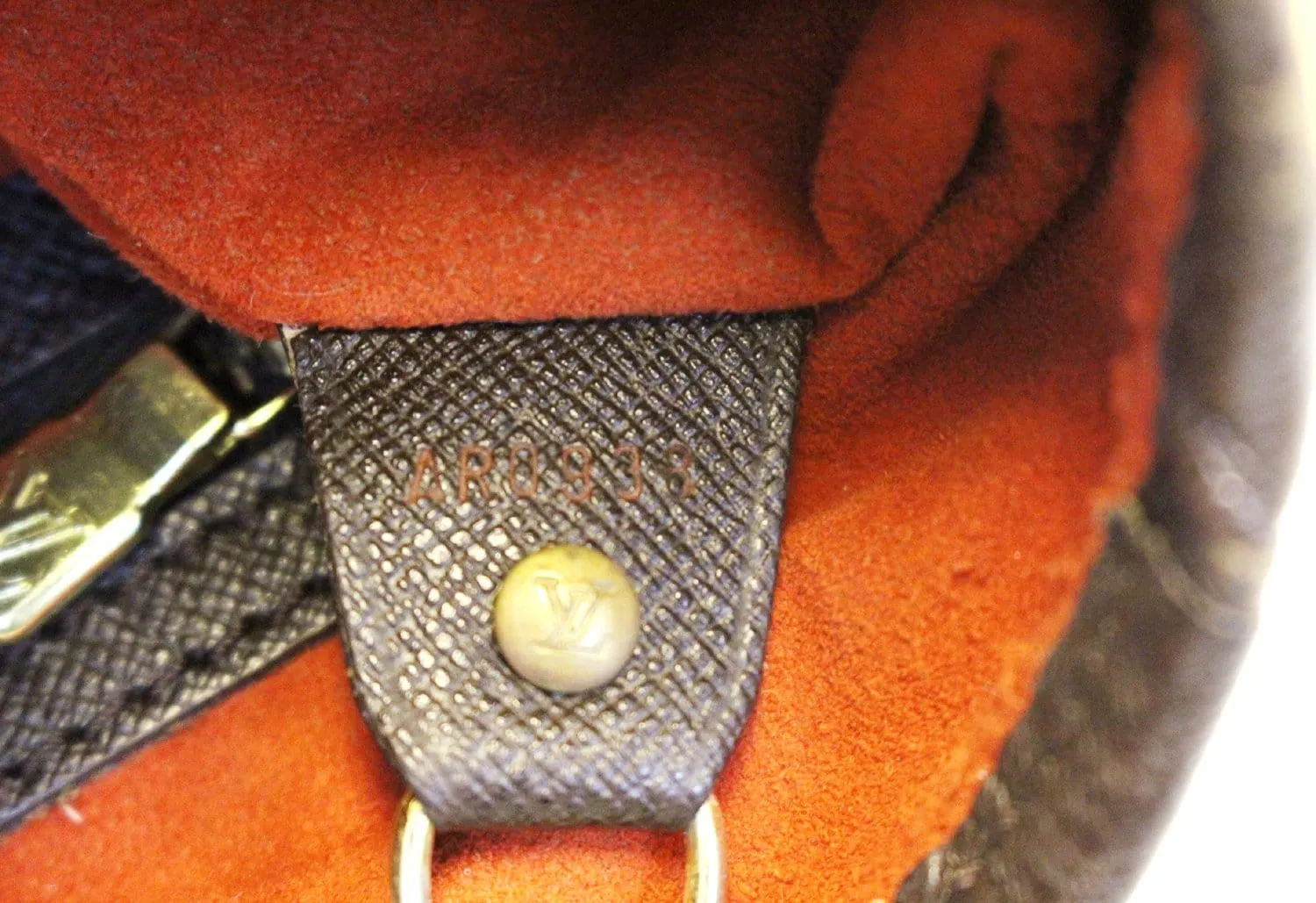 LOUIS VUITTON Damier Ebene Brown Marais Bucket Shoulder Bag - Final Call