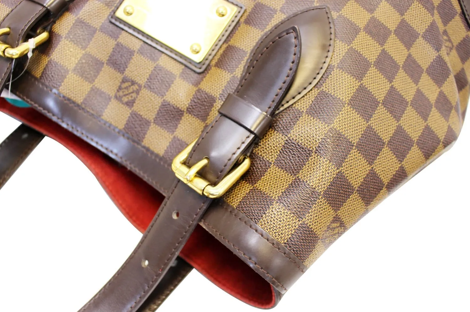 LOUIS VUITTON Damier Ebene Hampstead GM Shoulder Bag - 30% Off