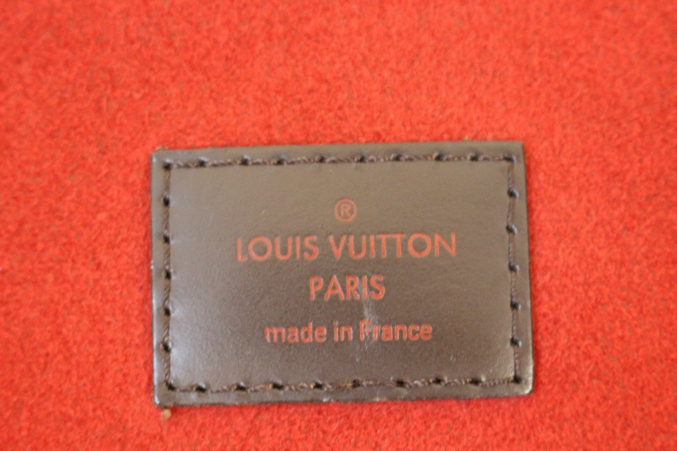 LOUIS VUITTON Evora MM Damier Ebene Tote Shoulder Bag
