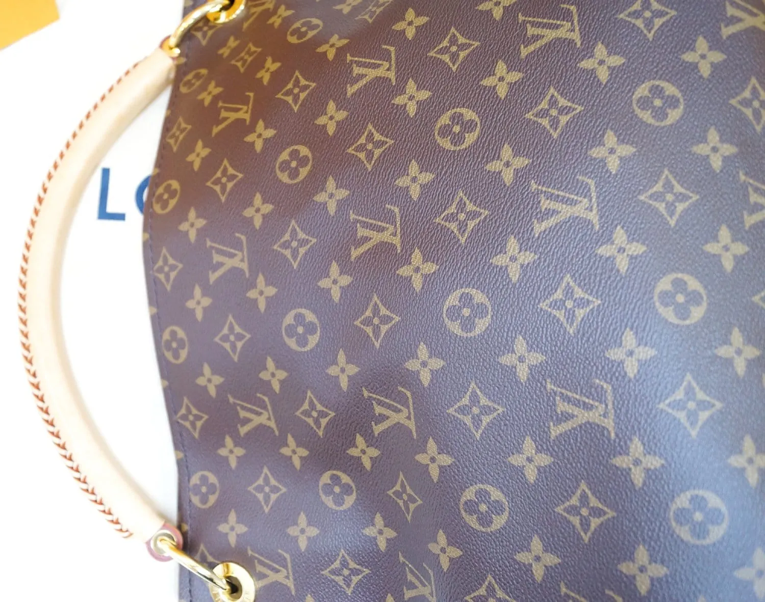 LOUIS VUITTON Monogram Canvas Artsy MM Hobo Shoulder Bag