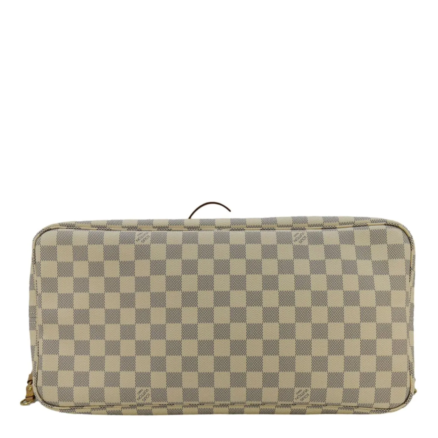 LOUIS VUITTON Neverfull GM Damier Azur Tote Shoulder Bag Rose Ballerine