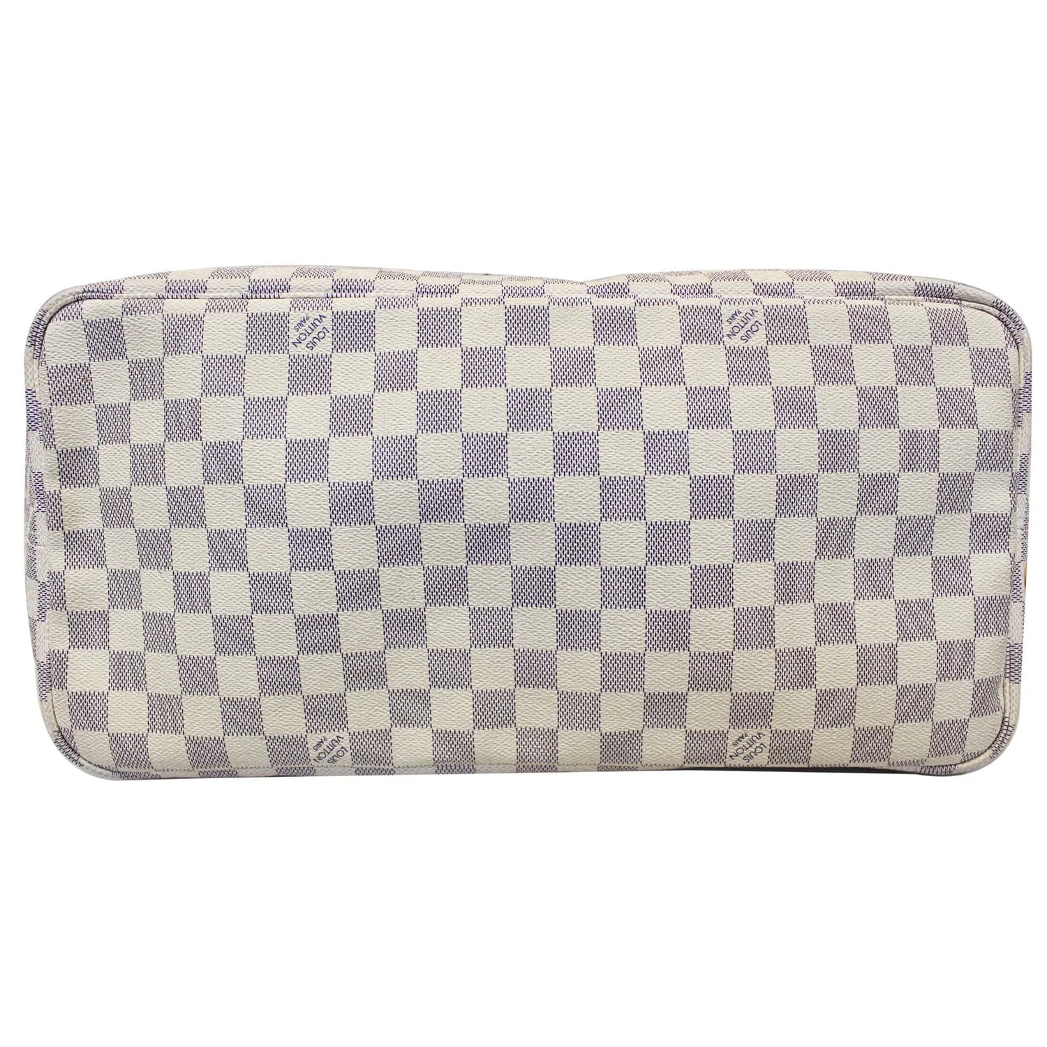 LOUIS VUITTON Neverfull GM Damier Azur Tote Shoulder Bag