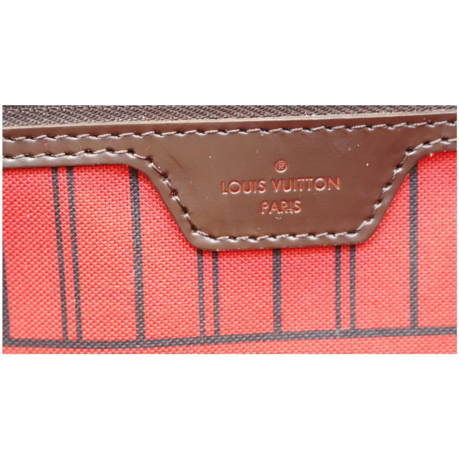 LOUIS VUITTON Neverfull GM Damier Ebene Tote Shoulder Bag