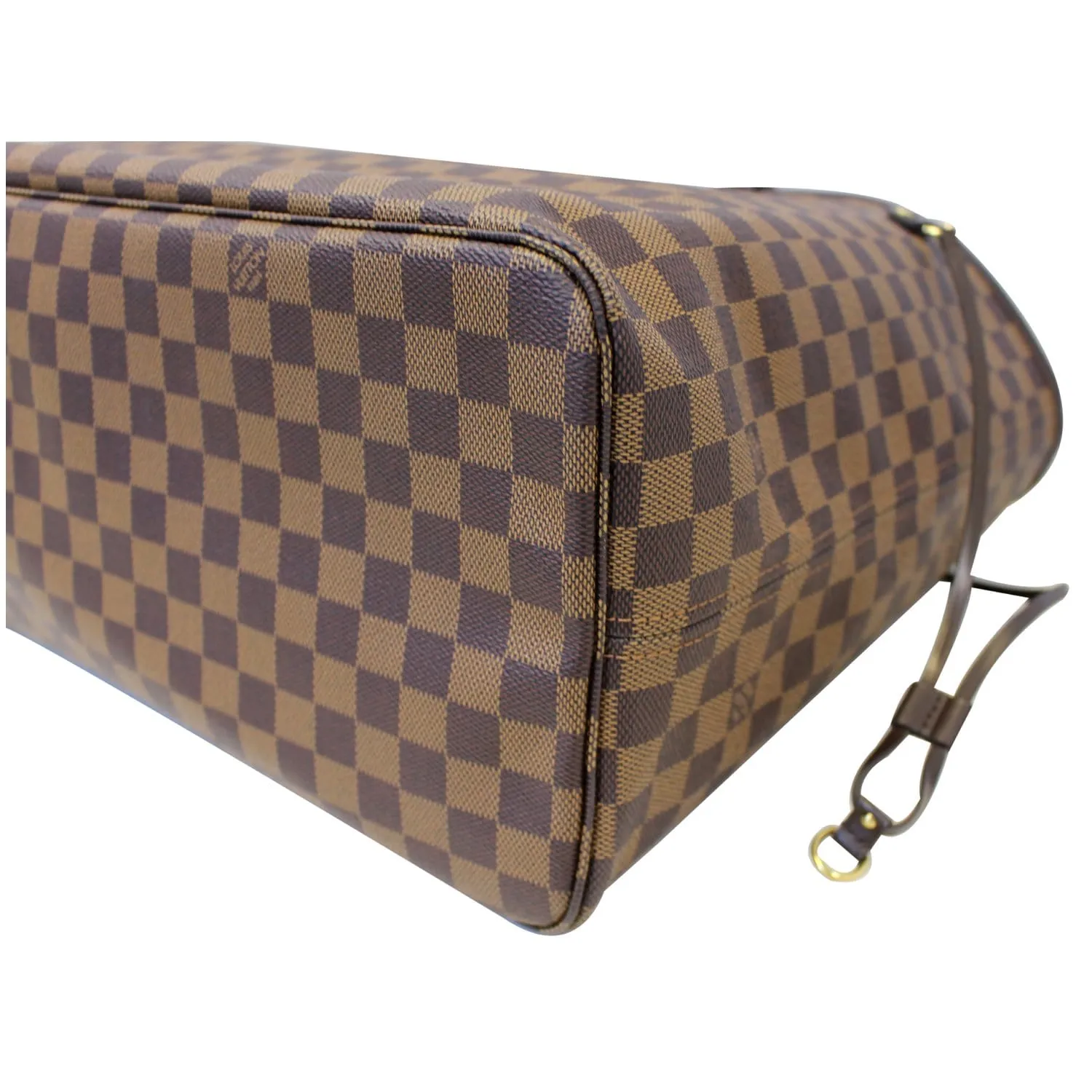 LOUIS VUITTON Neverfull GM Damier Ebene Tote Shoulder Bag