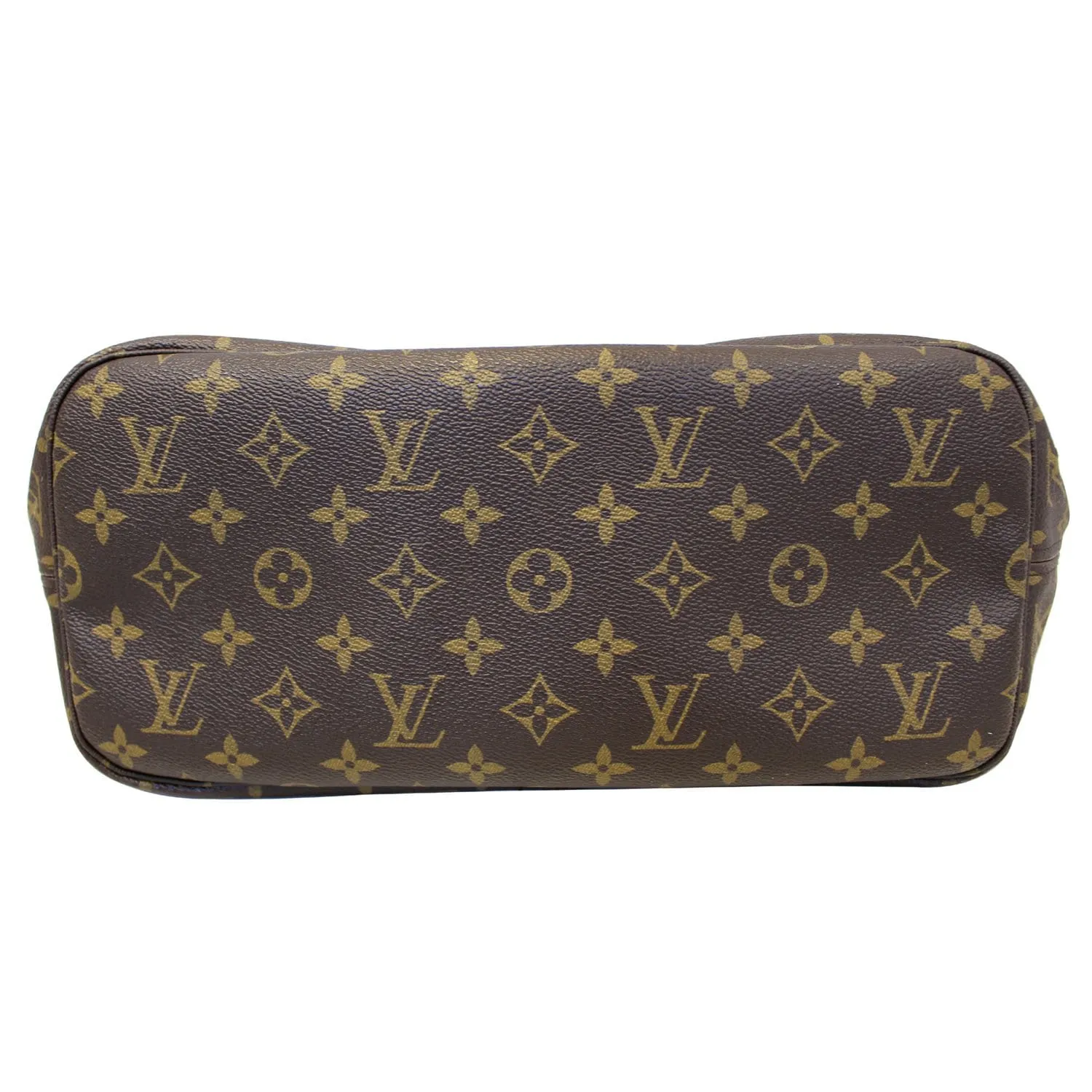 LOUIS VUITTON Neverfull MM Monogram Canvas Tote Bag Fuchsia