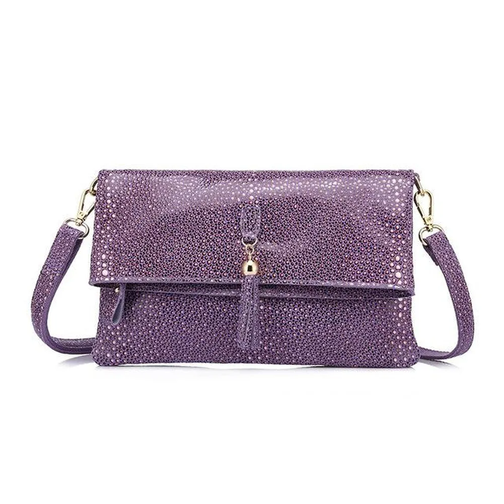 <bold>Crossbody / Shoulder Bag <br>Genuine-Leather