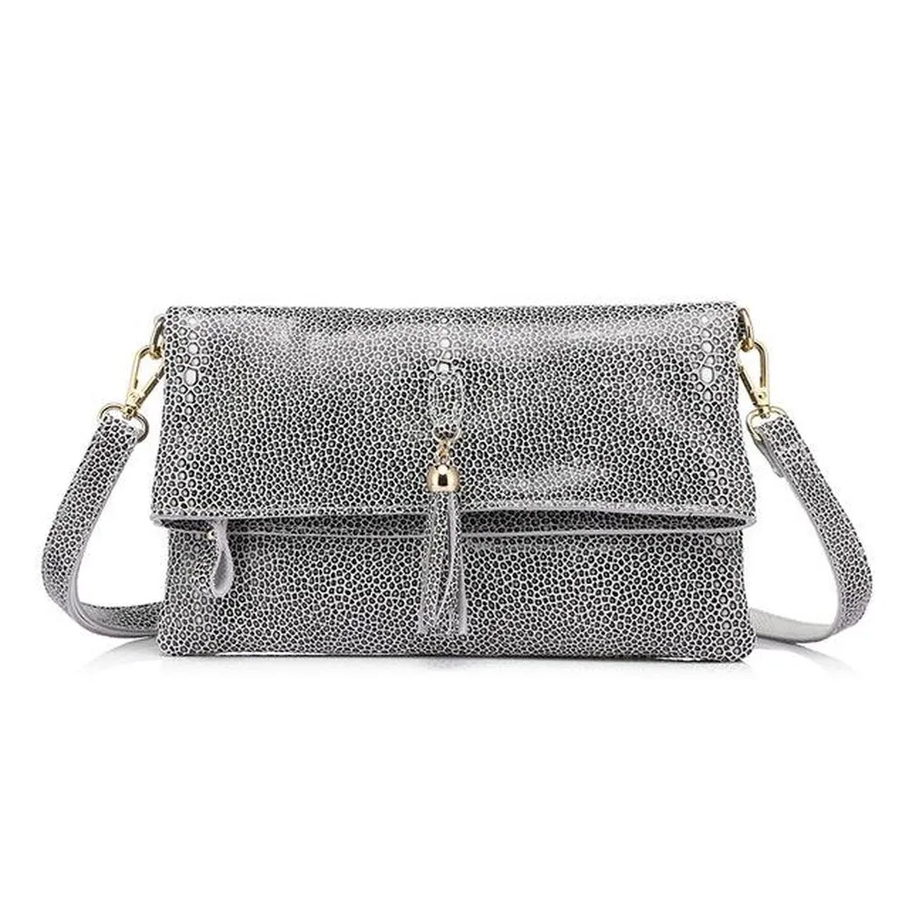 <bold>Crossbody / Shoulder Bag <br>Genuine-Leather