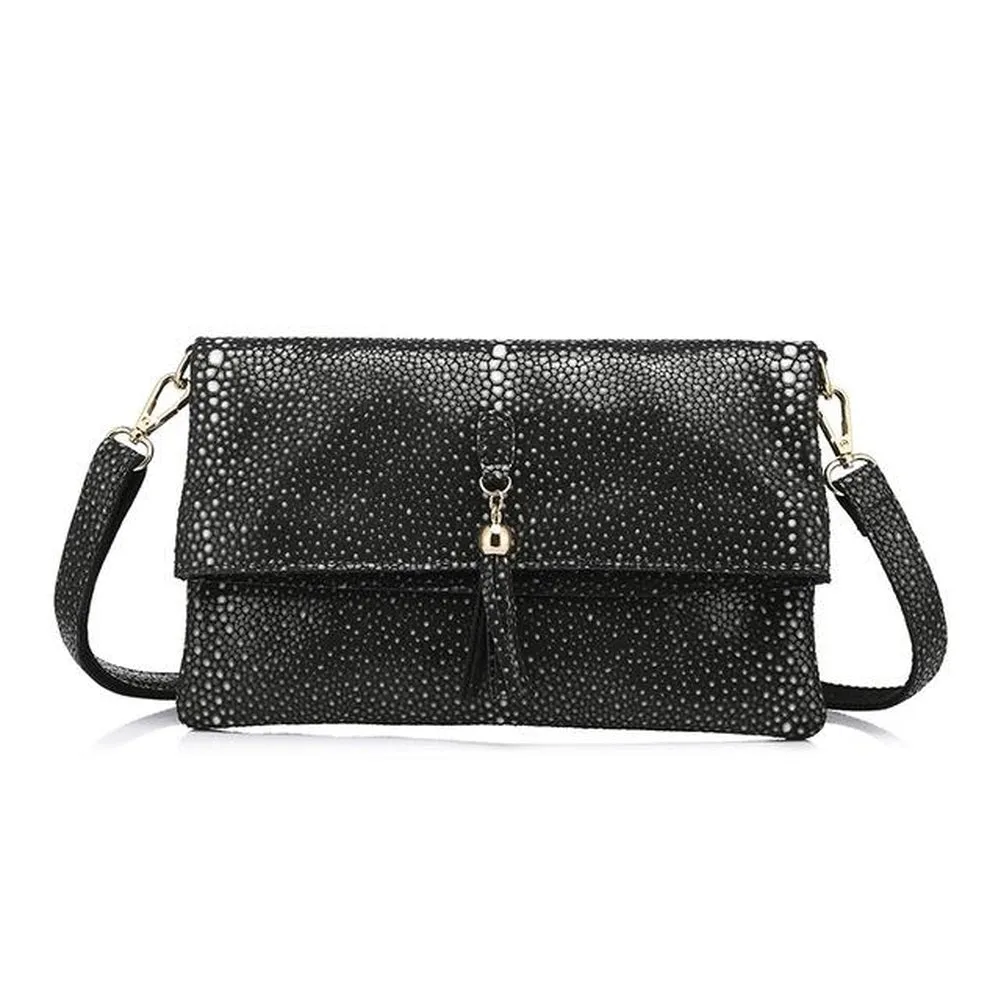 <bold>Crossbody / Shoulder Bag <br>Genuine-Leather