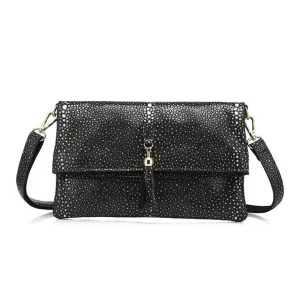 <bold>Crossbody / Shoulder Bag <br>Genuine-Leather