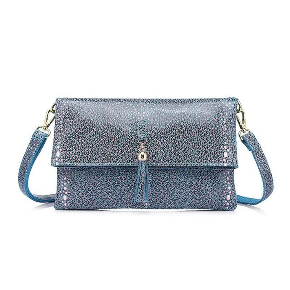 <bold>Crossbody / Shoulder Bag <br>Genuine-Leather