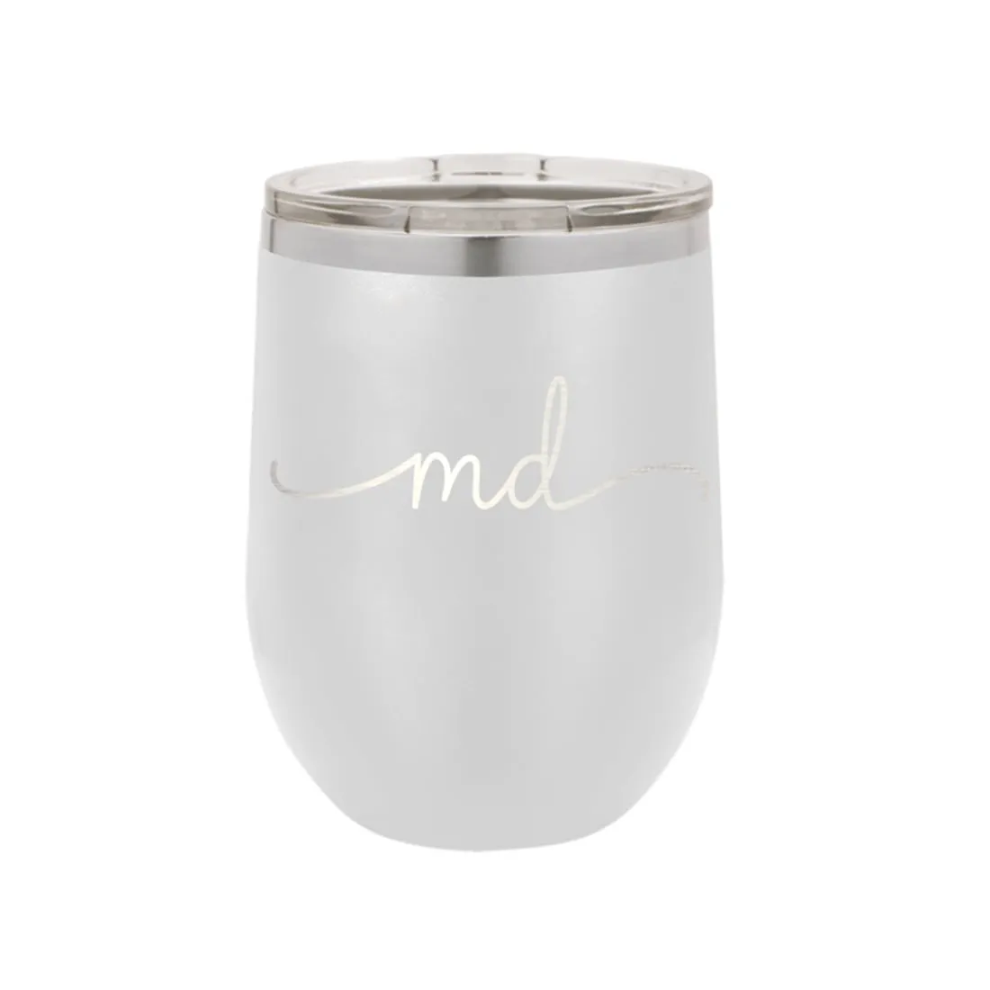 Maryland Rep Your State White 12oz Insulated Tumbler