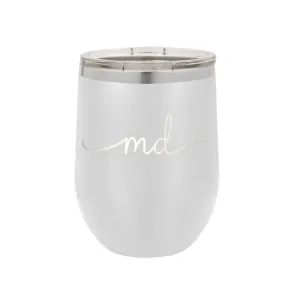 Maryland Rep Your State White 12oz Insulated Tumbler