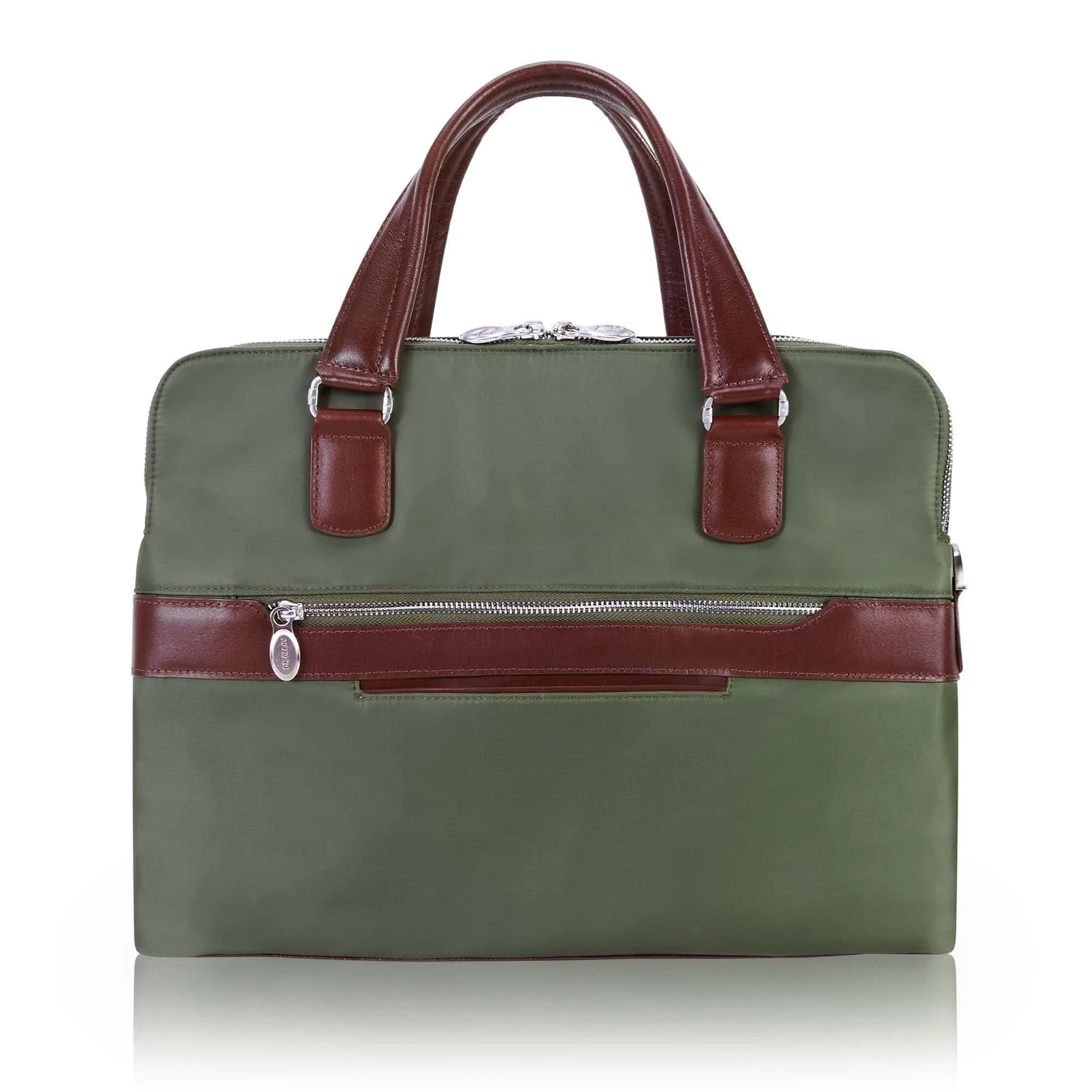 Mcklein USA Hartford 15" Nylon Dual Compartment Briefcase