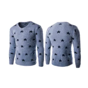 Men's Holiday Star Sweater