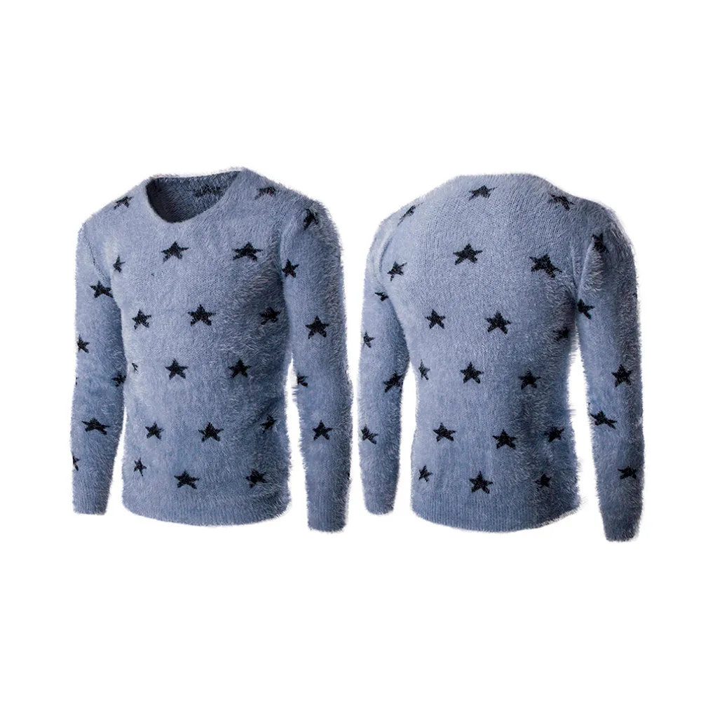 Men's Holiday Star Sweater