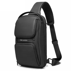 Midnight Black Crossbody Sling Bag