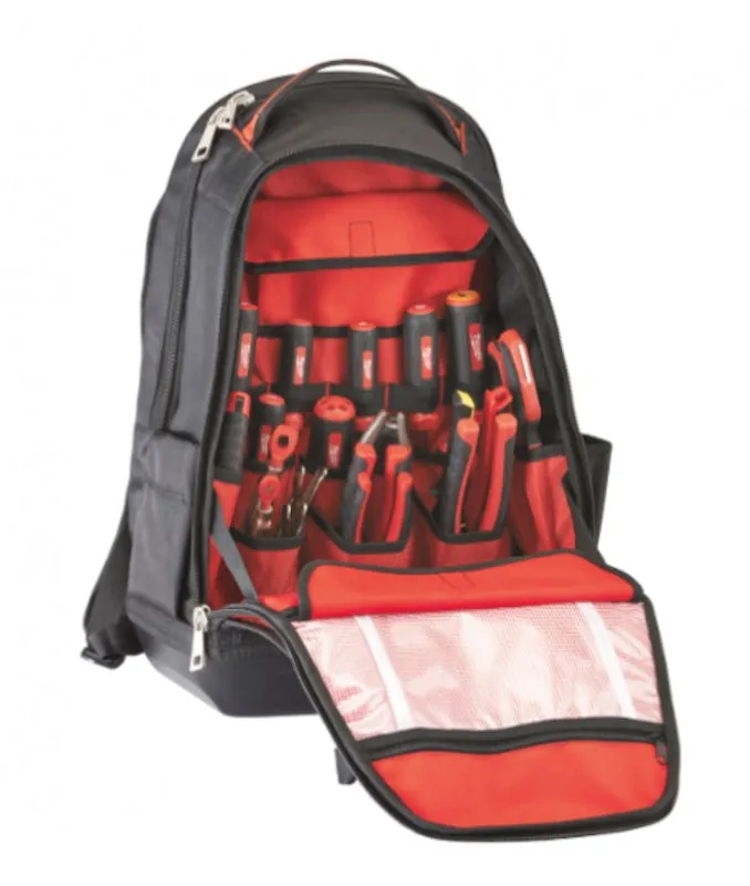 MILWAUKEE Heavy Duty Jobsite Bagpack Contractor Bag with Hard Base 48-22-8200Y