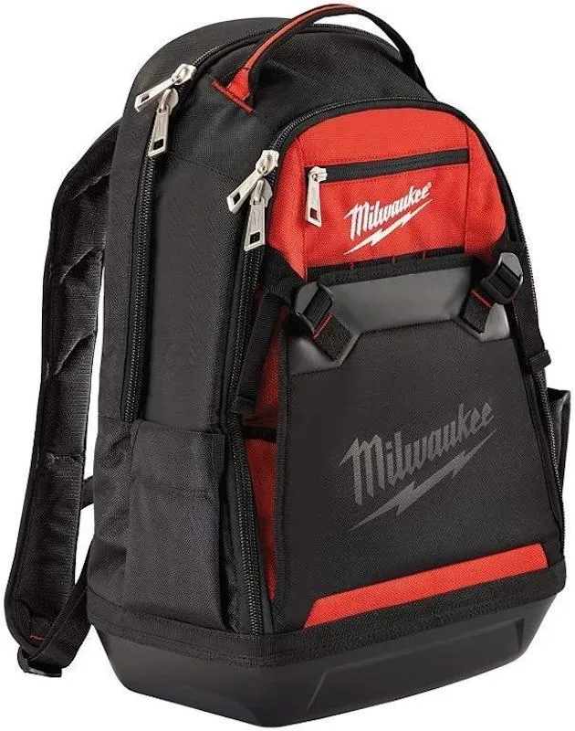 MILWAUKEE Heavy Duty Jobsite Bagpack Contractor Bag with Hard Base 48-22-8200Y