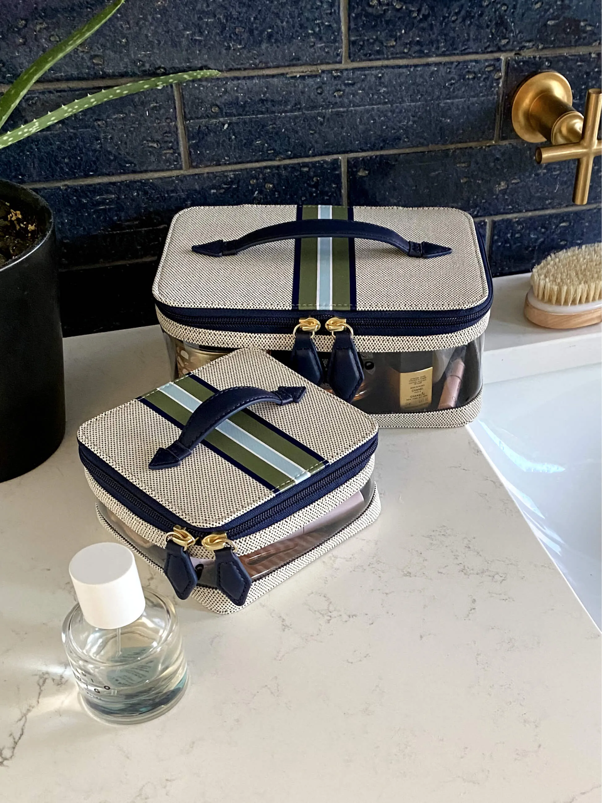 Mini Cabana See-All Vanity Case