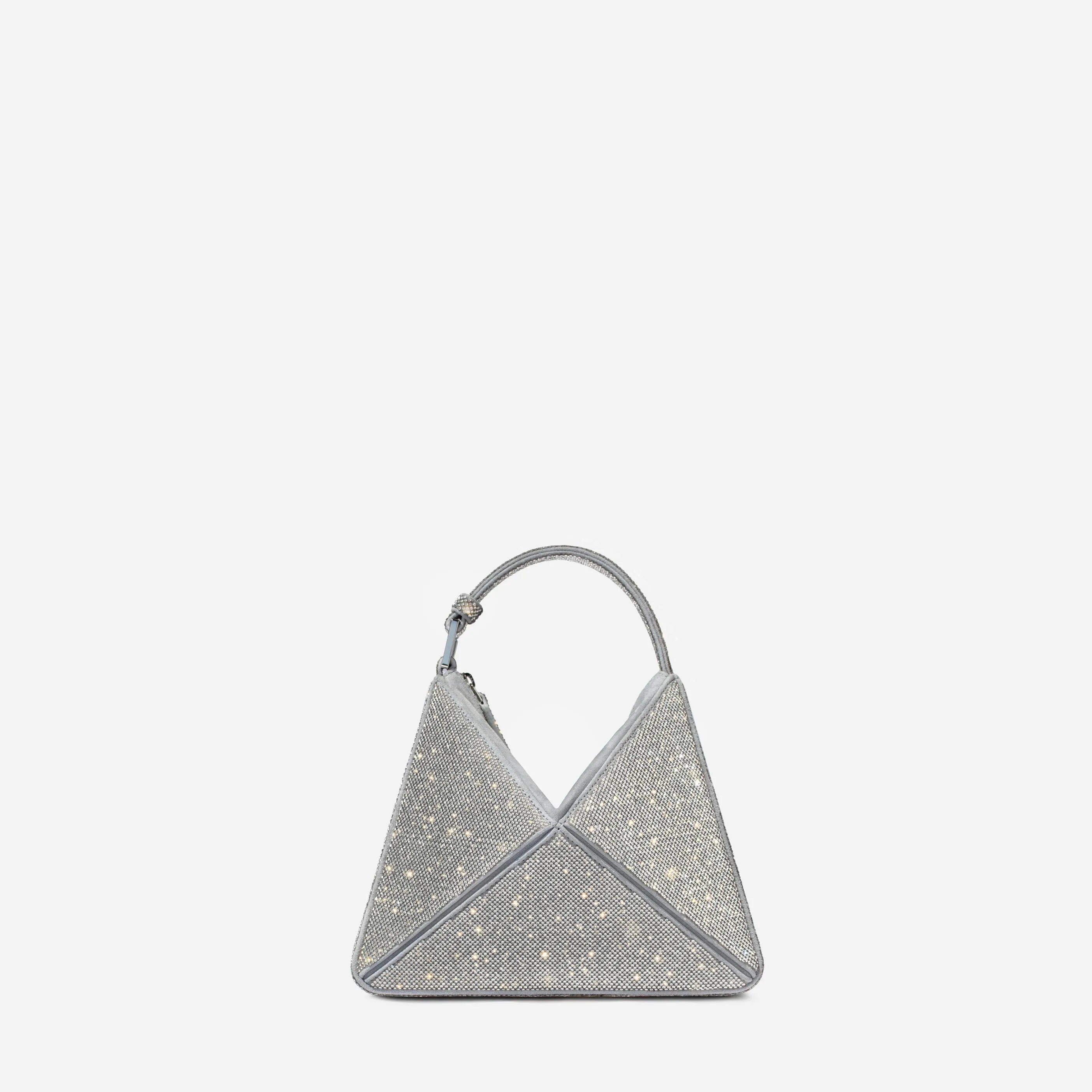 Mini Flex Bag - Crystal with Suede Top