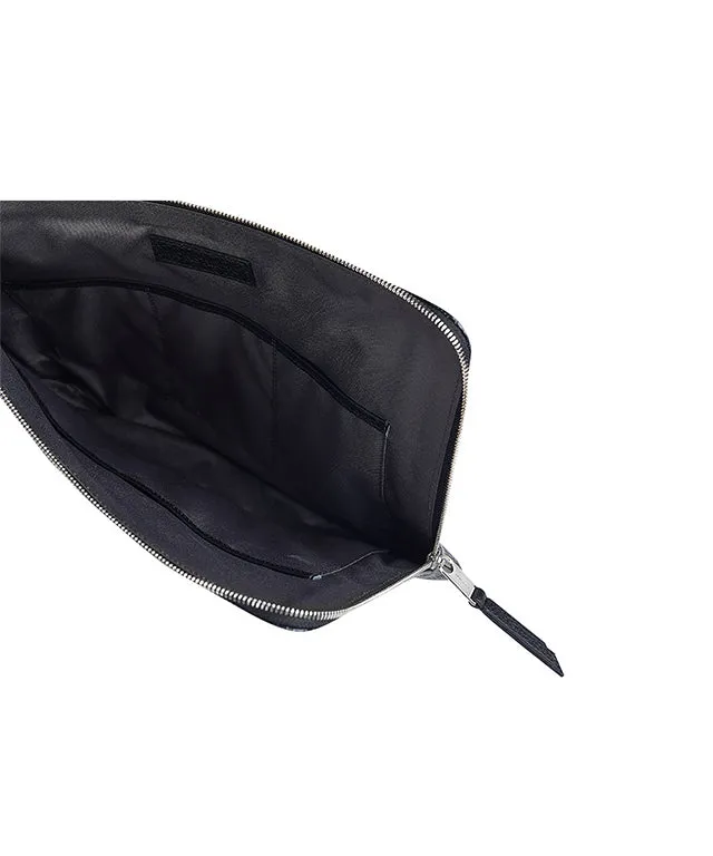 Monster G Italian Genuine Leather Golf & Daily Clutch Camo Black