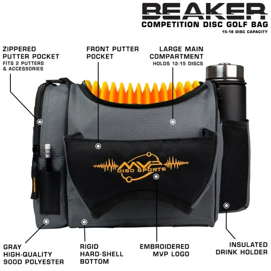MVP Beaker Competition Disc Golf Bag