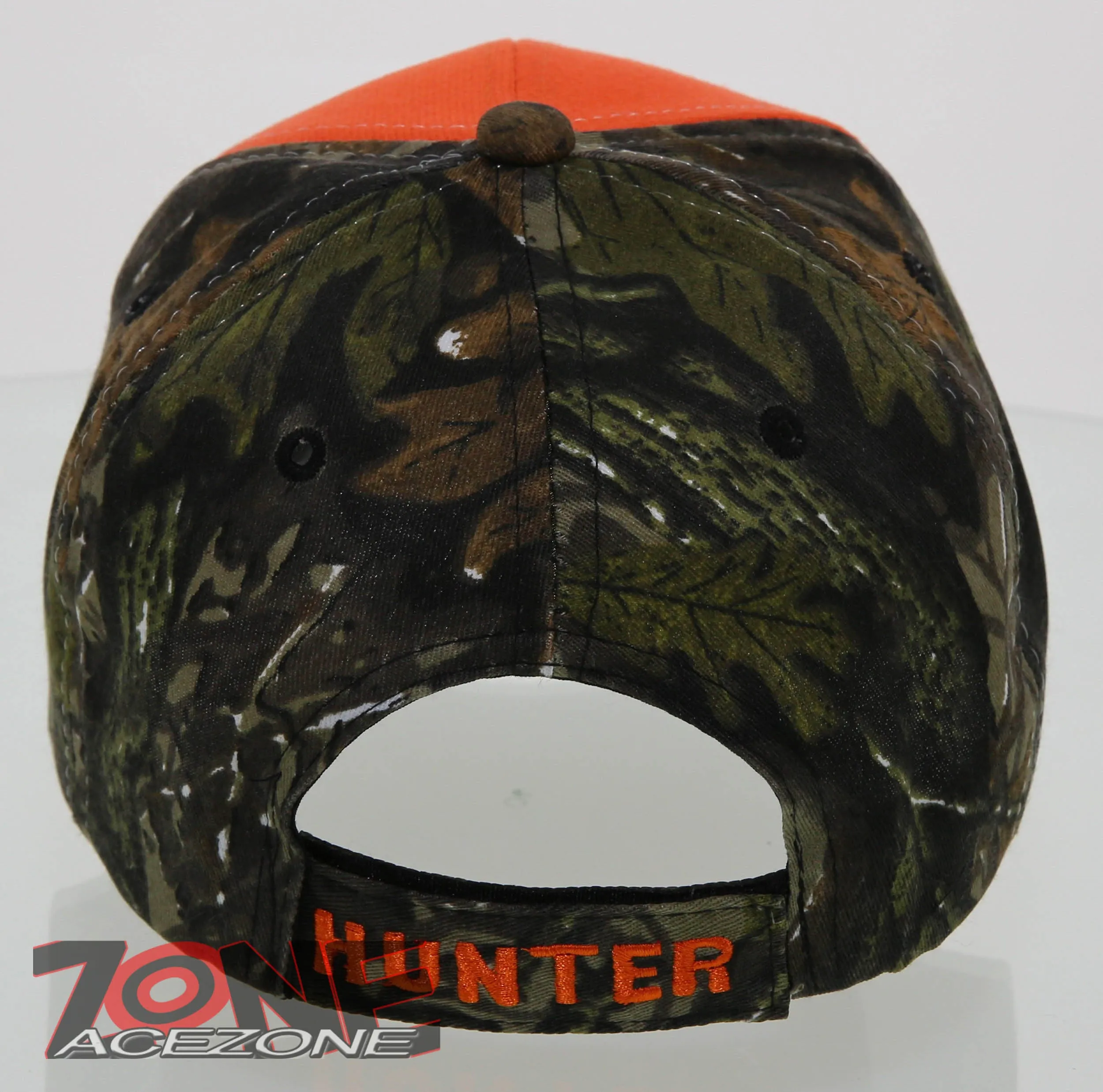 NEW! BULL ELK HUNTING BORN TO HUNT ORANGE CAMO CAP HAT