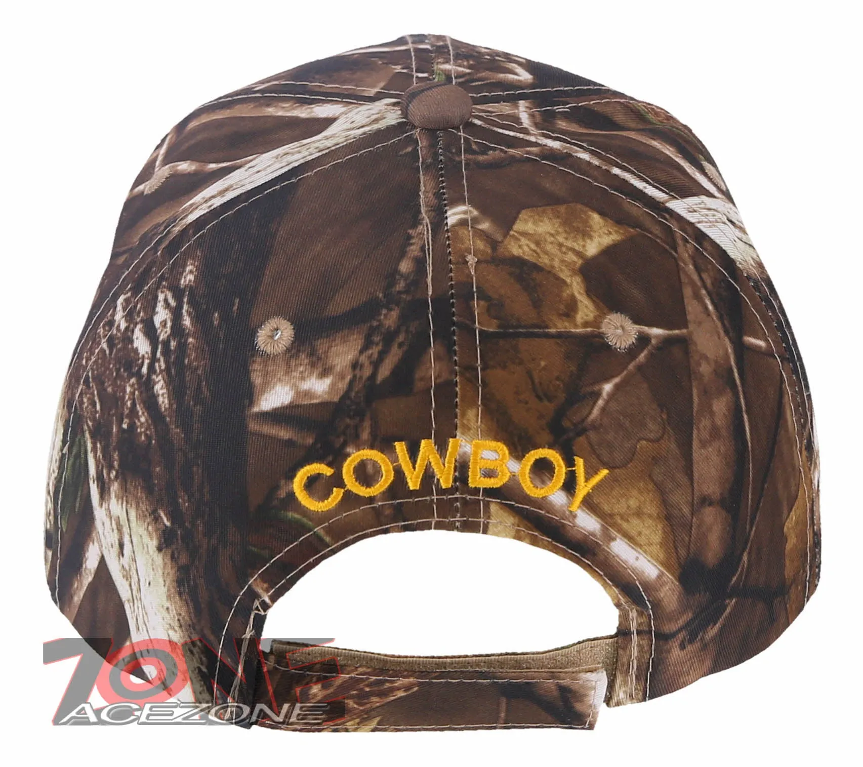 NEW! COWBOY SKULL SKELETON BASEBALL CAP HAT HUNTING CAMO