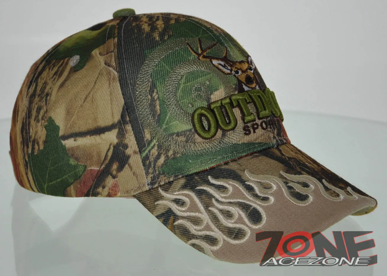 NEW! HUNTER HUNT DEER BUCK OUTDOOR SPORTS SIDE FRAME CAP HAT CAMO