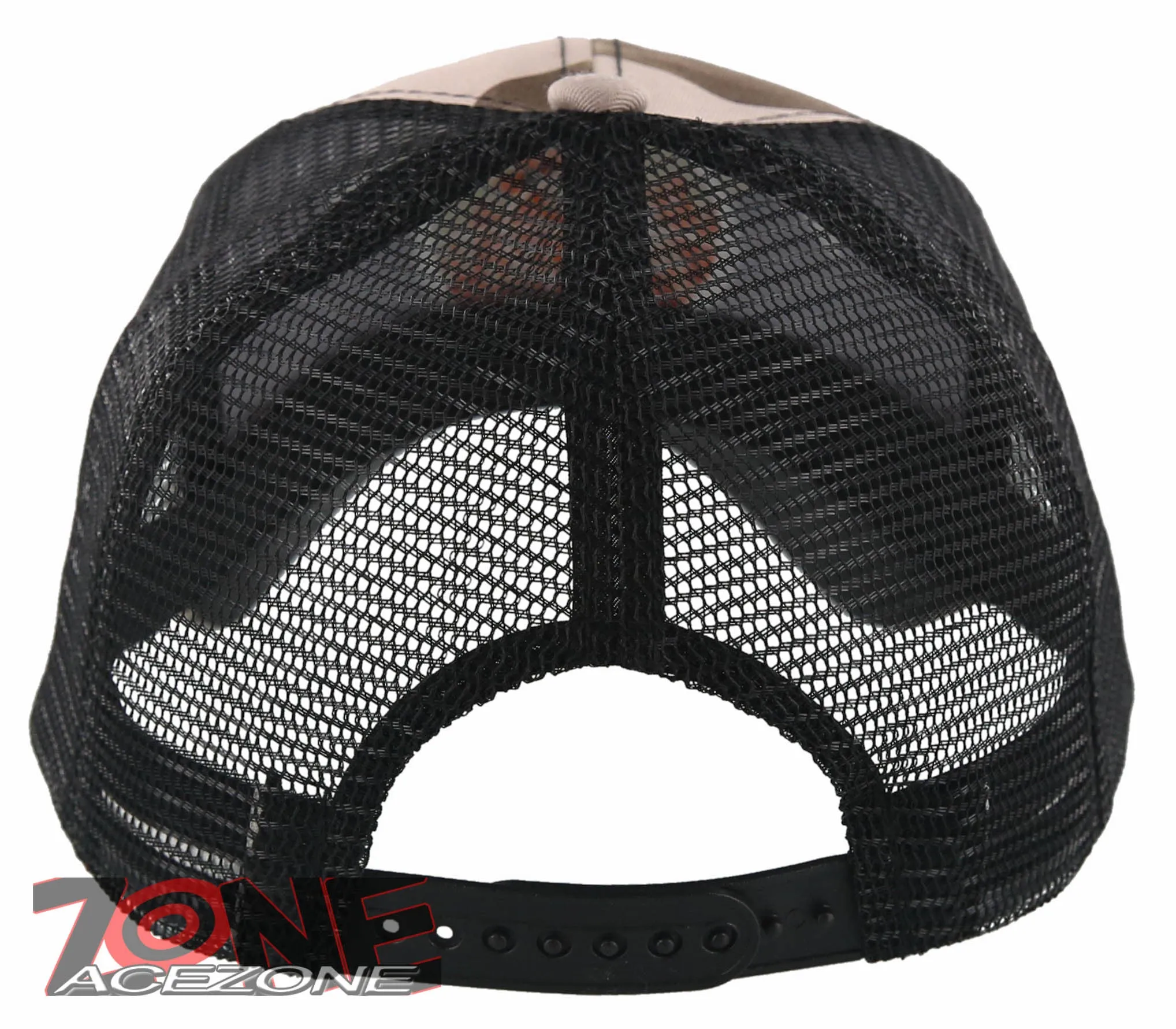 NEW! HUNTING DEER IN SCOPE OUTDOOR SPORTS BACK MESH BALL CAP HAT BROWN CAMO