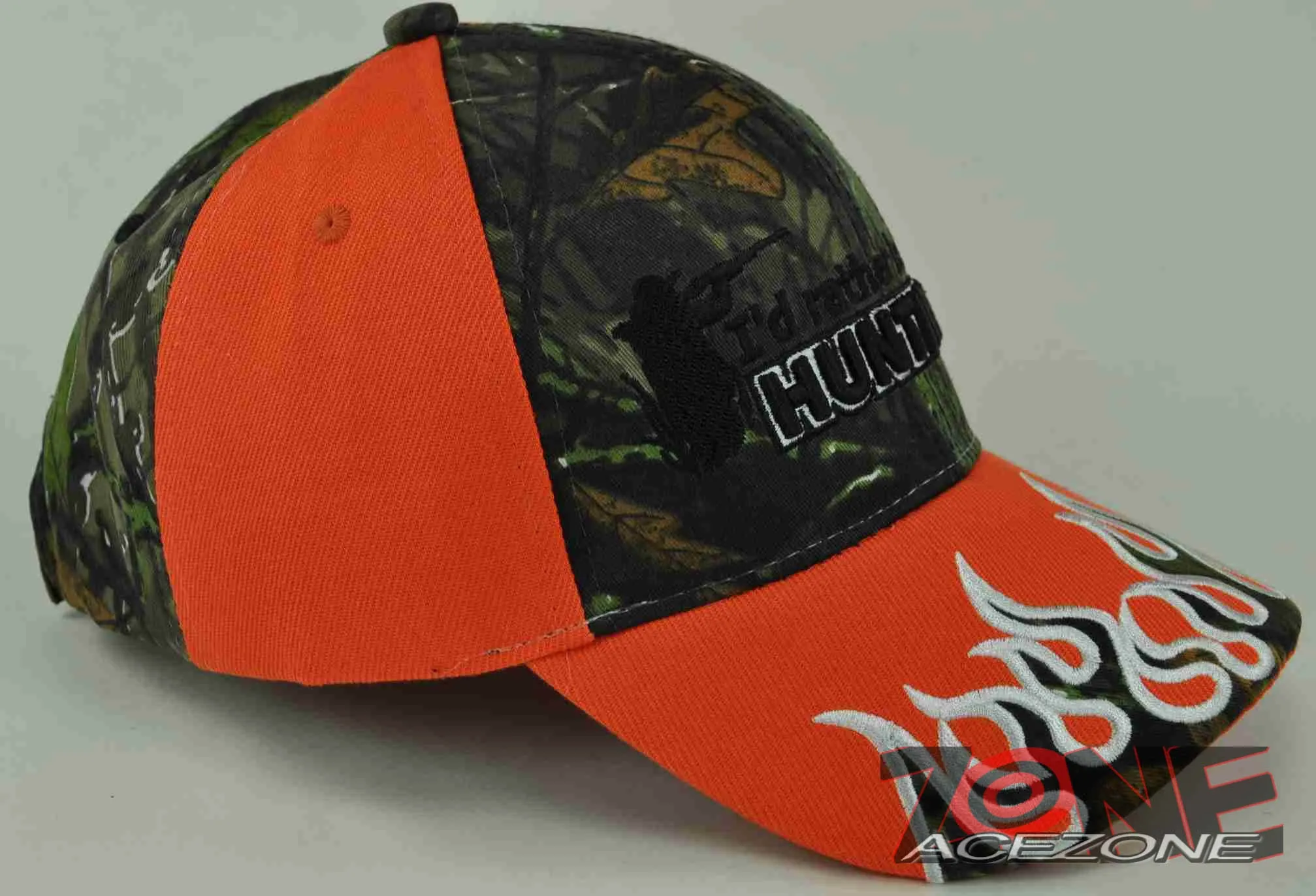 NEW! PHEASANT HUNTING FLAME CAMO ORANGE CAP HAT