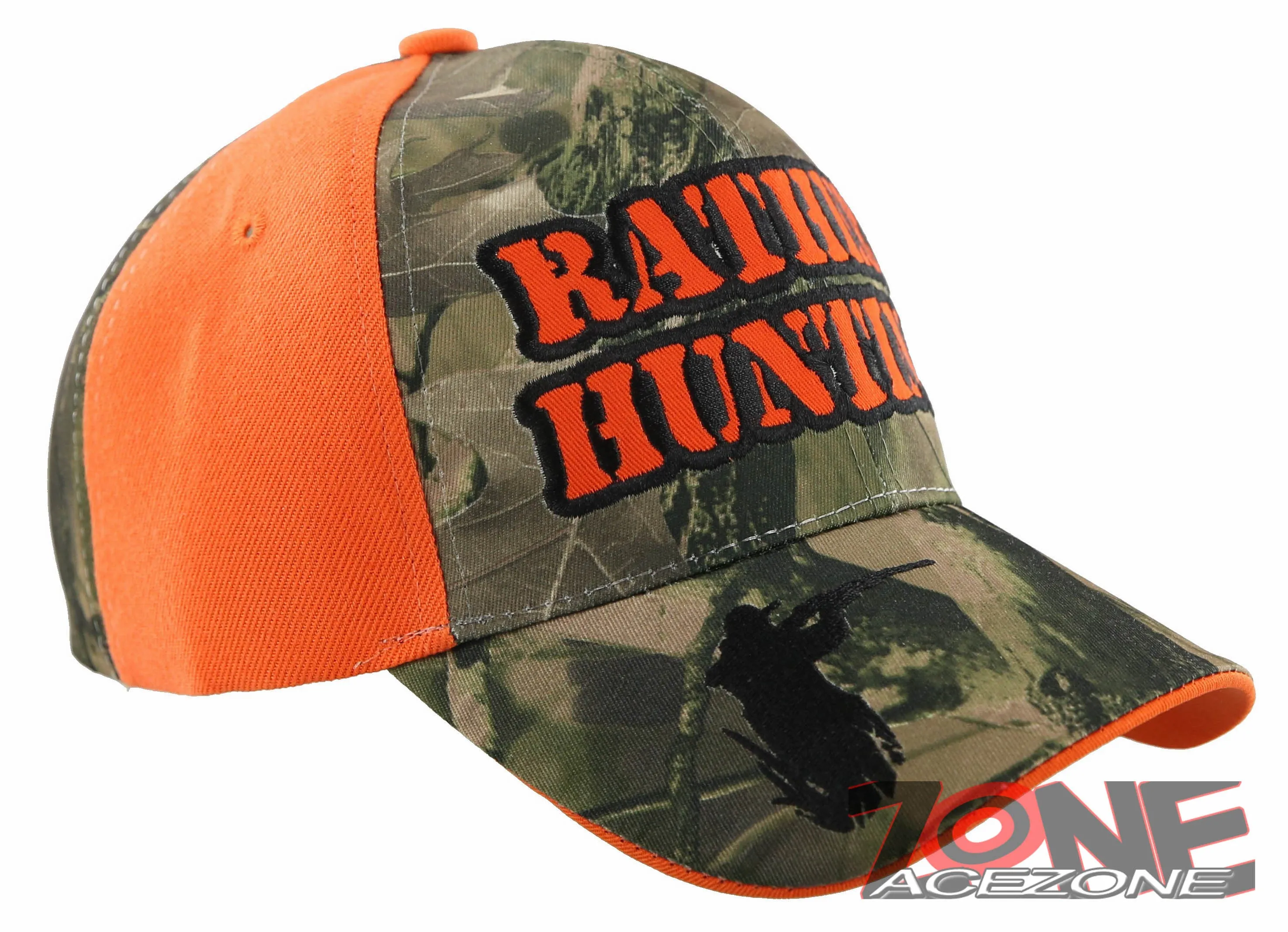 NEW! RATHER HUNTING OUTDOOR SPORTS HUNTER CAP HAT ORANGE CAMO