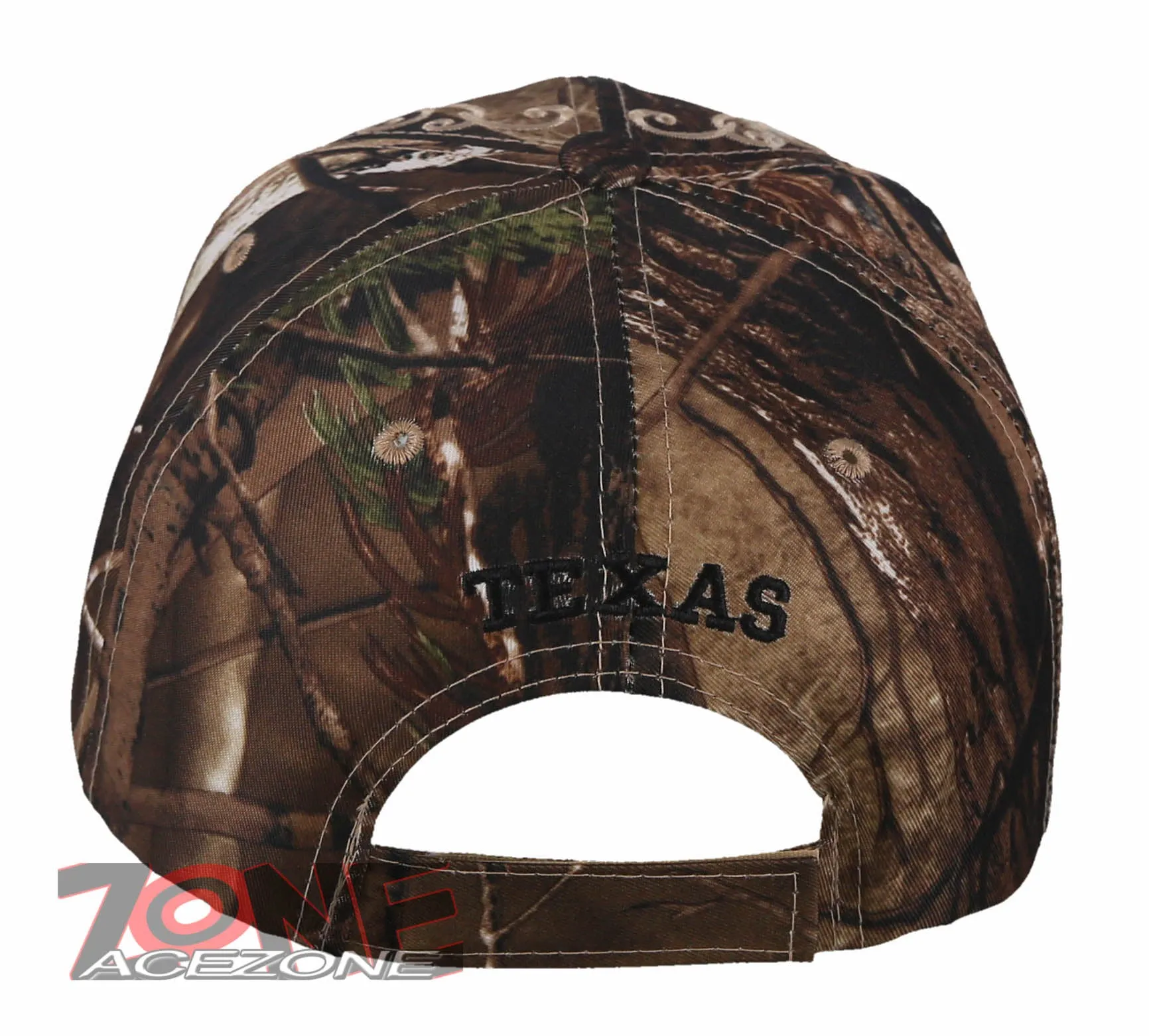 NEW! TEXAS COW SKULL BULL HEAD LONE STAR STATE FLAG BALL CAP HAT HUNTING CAMO