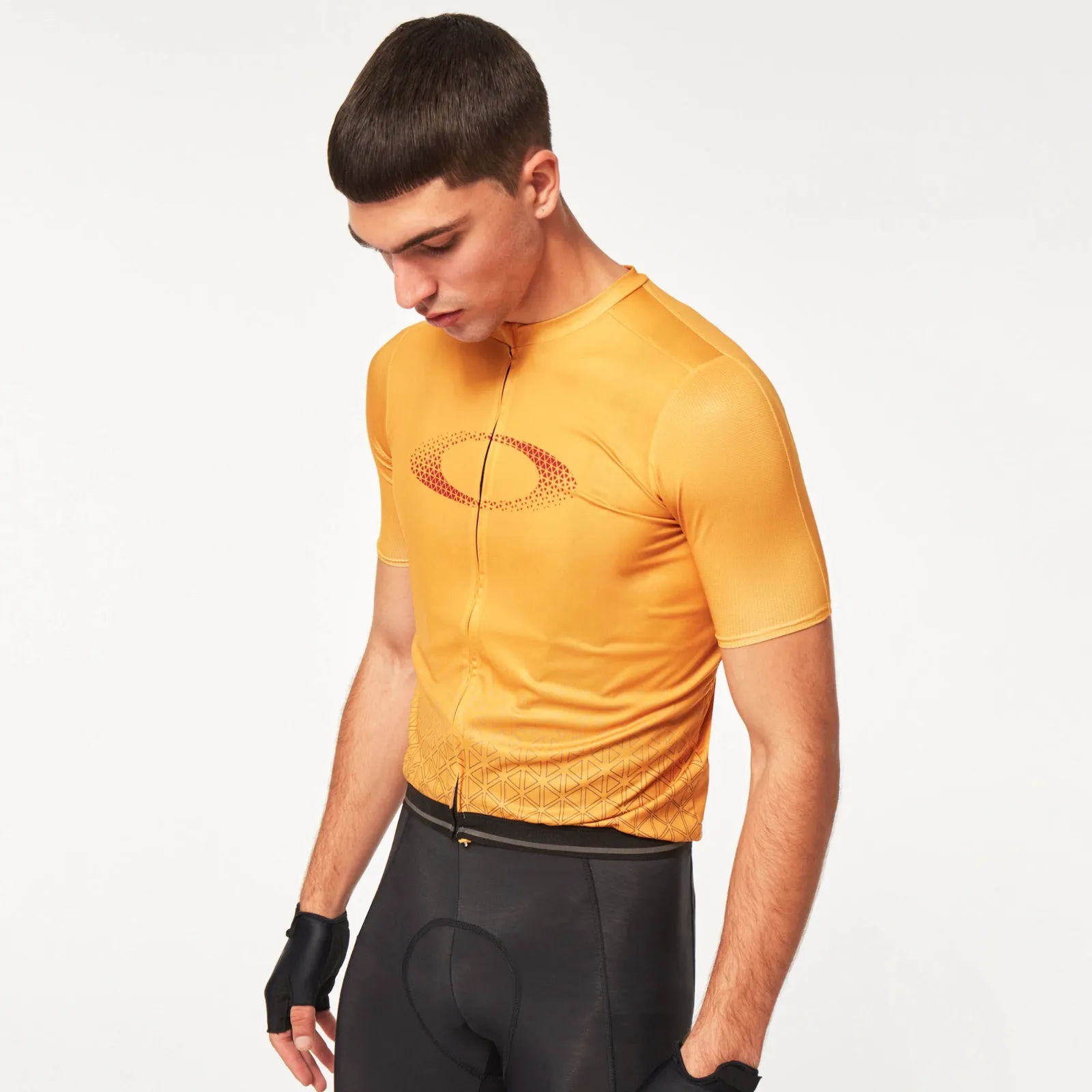 Oakley Men's Endurance Pkblee Jersey - Amber Yellow (FOA403127-5AA)