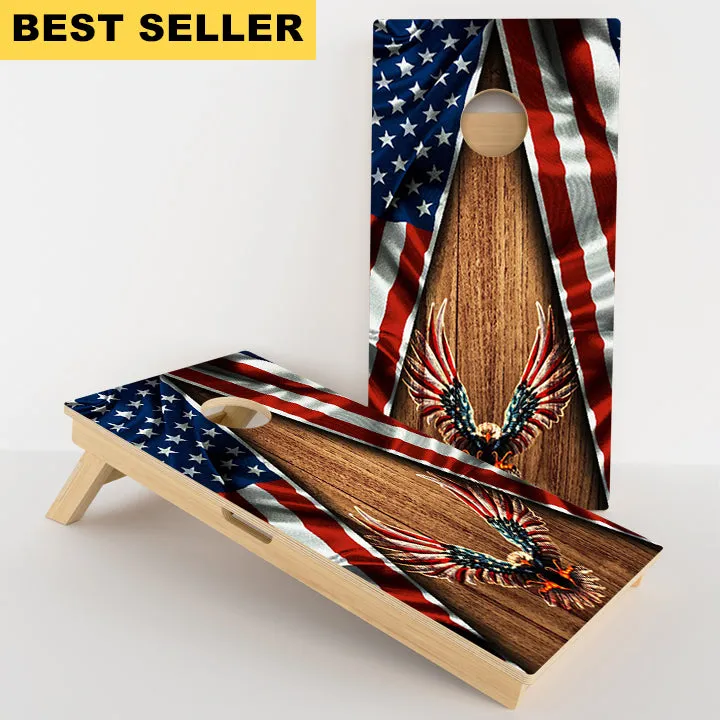 Patriotic Professional Cornhole Boards