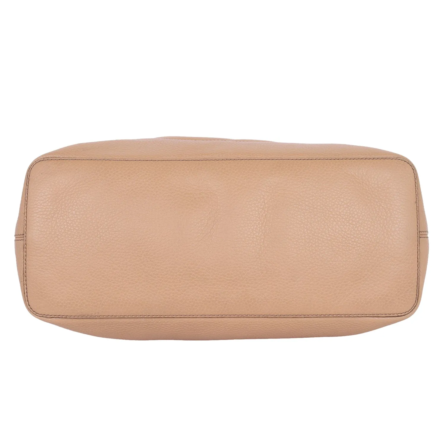 Pebbled Calfskin Soho Top Handle Hobo Bag