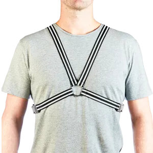 Reflective Cycle Harness - Black