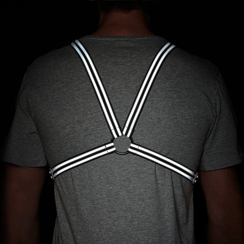 Reflective Cycle Harness - Black
