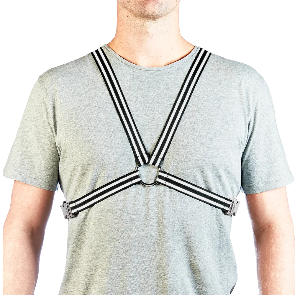 Reflective Cycle Harness - Black