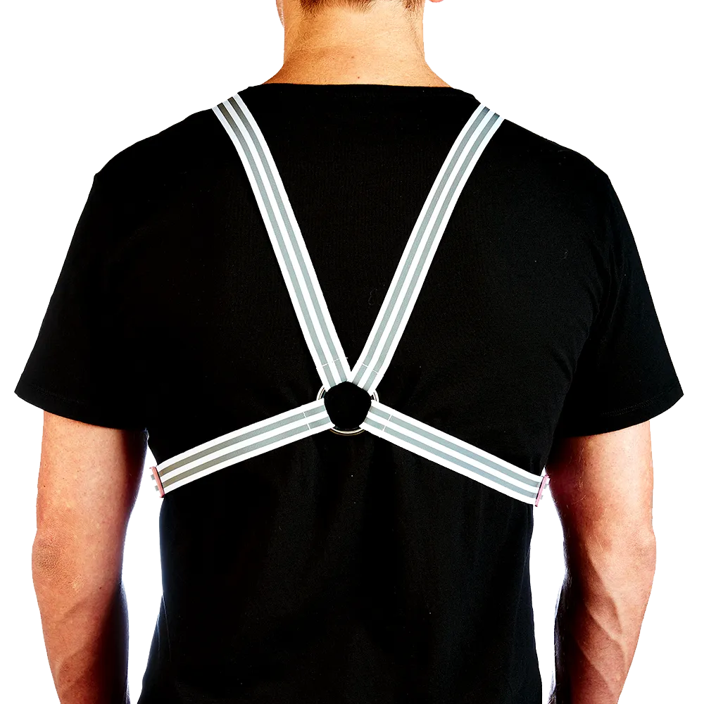 Reflective Cycle Harness - White