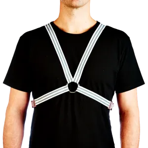 Reflective Cycle Harness - White