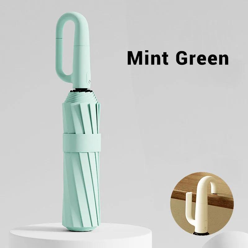 Reflective Safety Strip Ring Buckle Umbrella